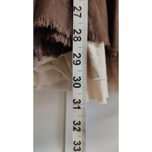 Christopher & Banks Women's Large Brown Ombre Maxi Skirt - Picture 6 of 6